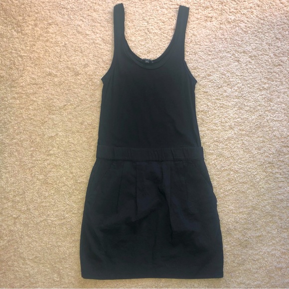 THEORY Black Sleeveless Short Dress - Picture 4 of 9